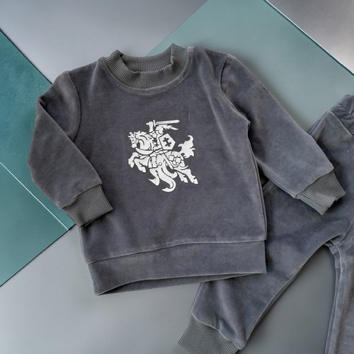 Komplektukas "Vytis" veliūrinis (80 dydis) 1