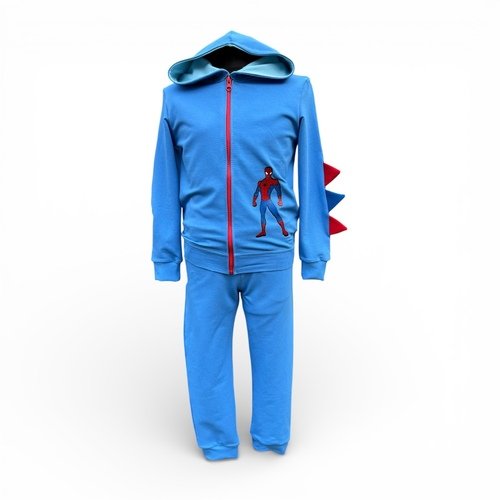 Vaikiškas laisvalaikio kostiumėlis su užtrauktuku „Žmogus-voras“