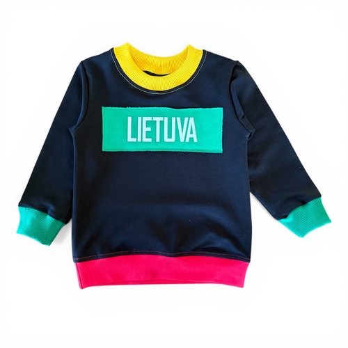 Vaikiškas džemperis „Lietuva“ su lietuviškomis spalvomis 2