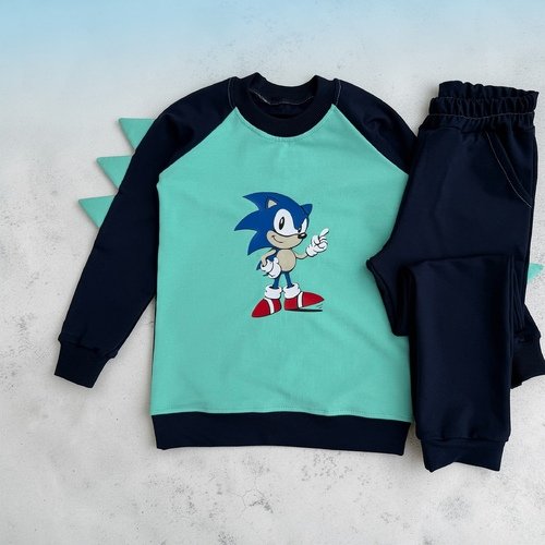 Komplektukas "Ežiukas Sonikas" su termo spauda